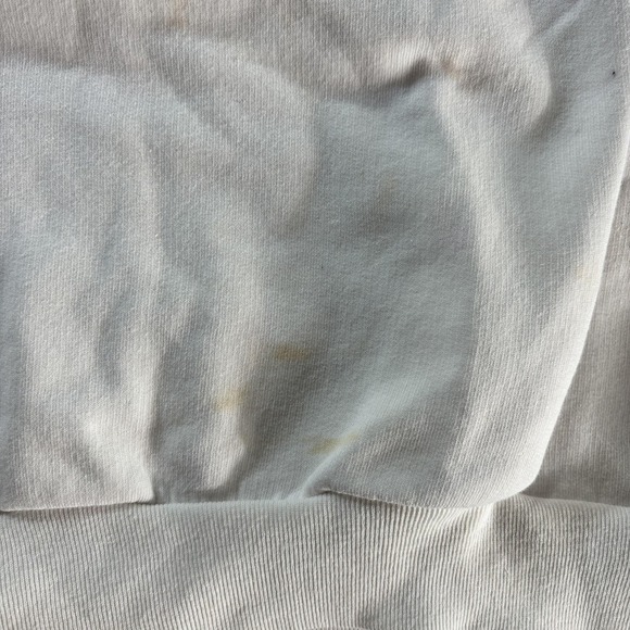 Vintage Artisans Sweatshirt Womens XL White Snowman Christmas Fleece Glitter - Picture 2 of 7